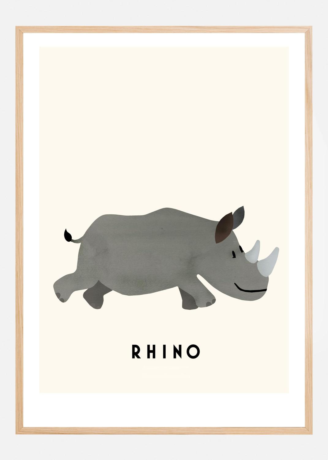 Product Image for Rhino Póster (21x29.7 cm (A4))