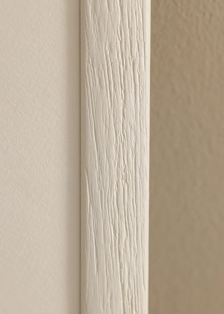 Moldura Cornwall Branco - Tamanho personalizável