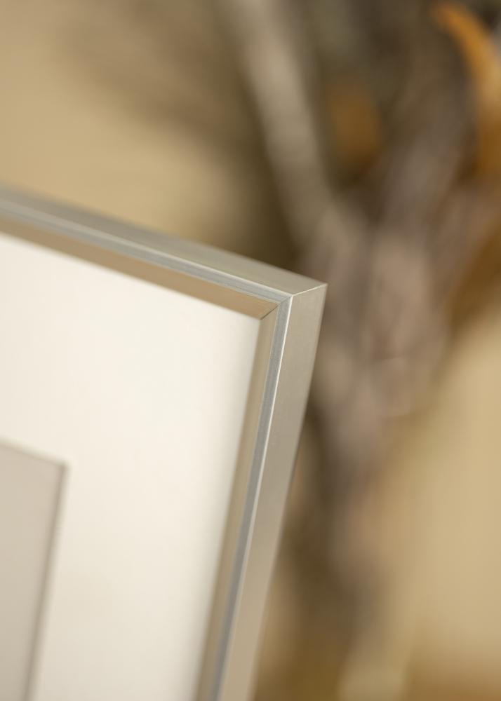 Moldura Desire Vidro acrílico Prateado 13x18 cm