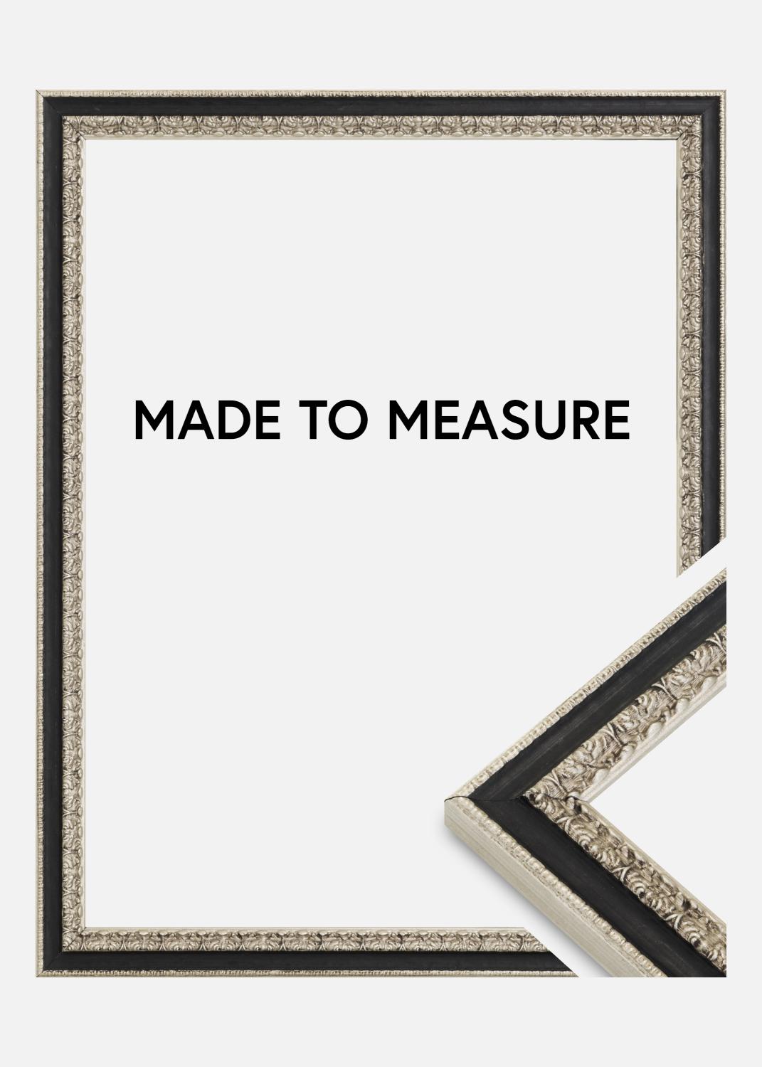 Product Image for Moldura Drottningholm Prateado II - Tamanho personalizável (Sem vidro)