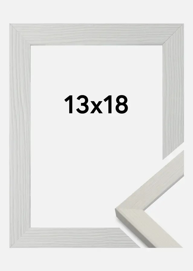 Moldura Fiorito Branco 13x18 cm
