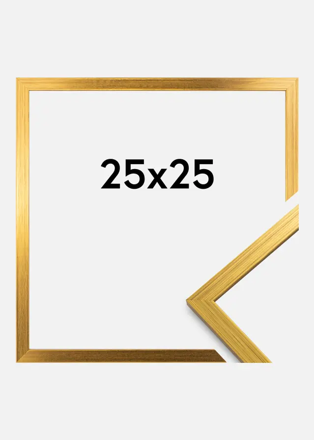 Moldura Edsbyn Dourado 25x25 cm