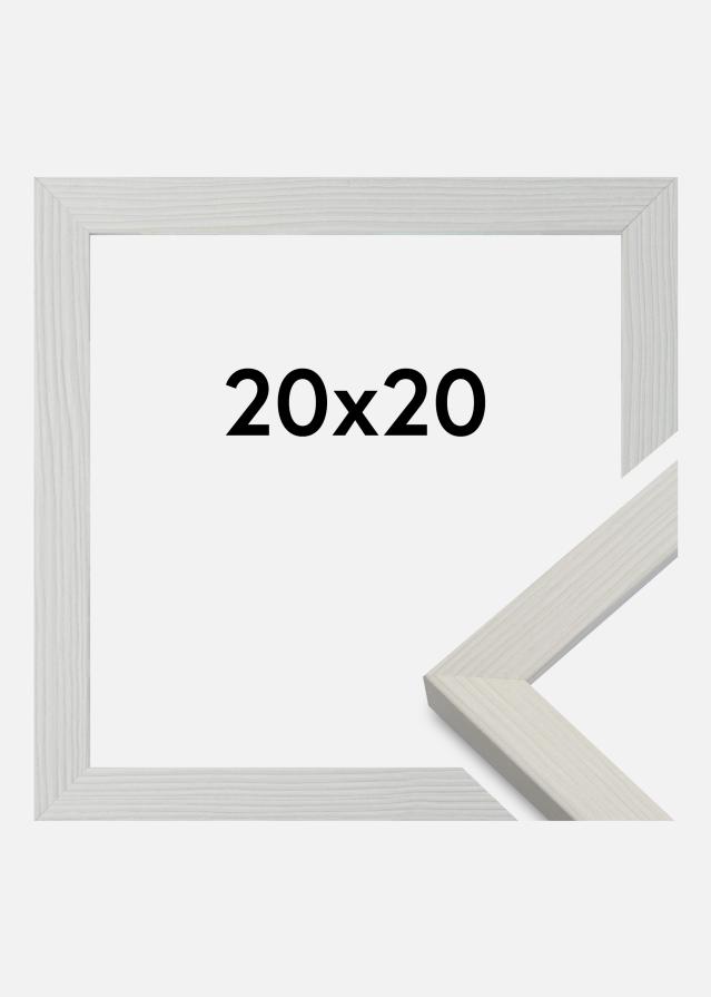 Moldura Fiorito Branco 20x20 cm