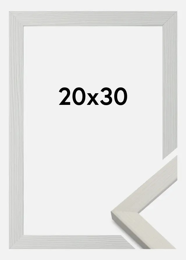 Moldura Fiorito Branco 20x30 cm