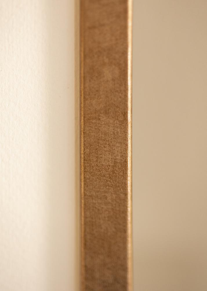 Moldura Ares Vidro acrílico Latão 50x65 cm