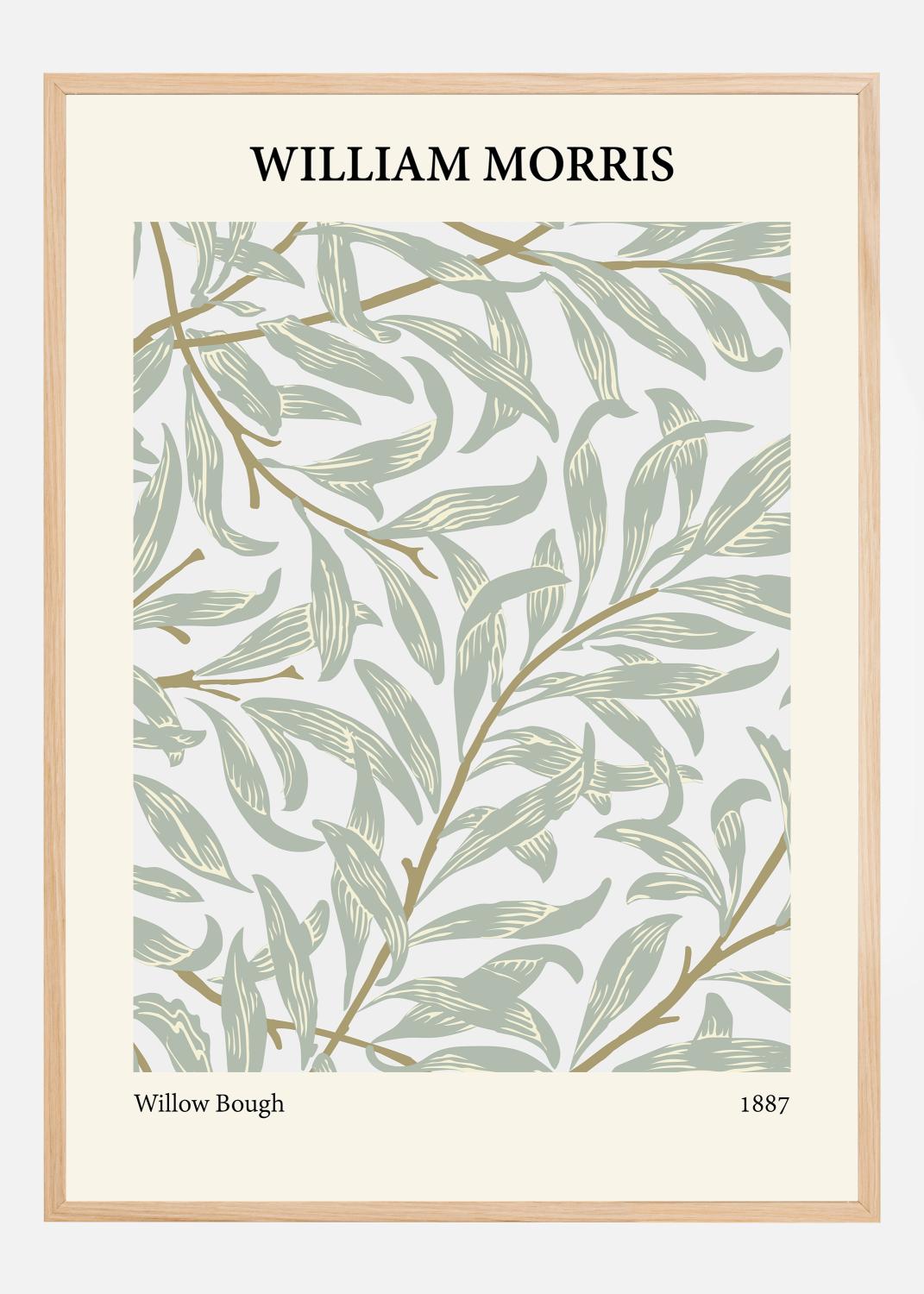 Product Image for William Morris - Willow Bough 9 Póster (21x29.7 cm (A4))
