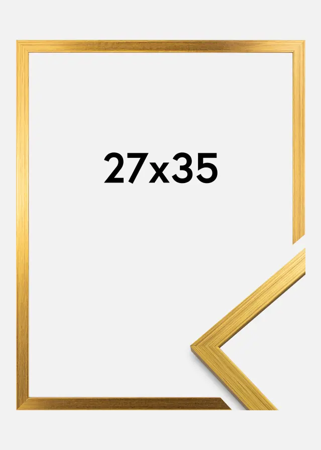Moldura Edsbyn Dourado 27x35 cm