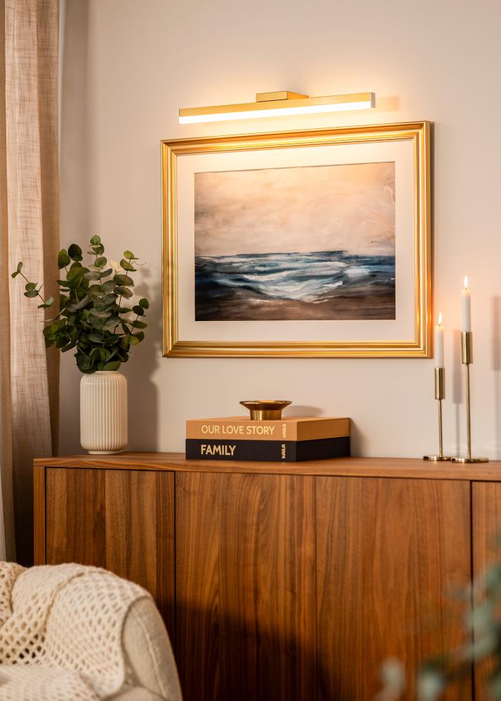KAILA Glimmer Iluminação de Quadros a Pilhas 55 cm - Dourado