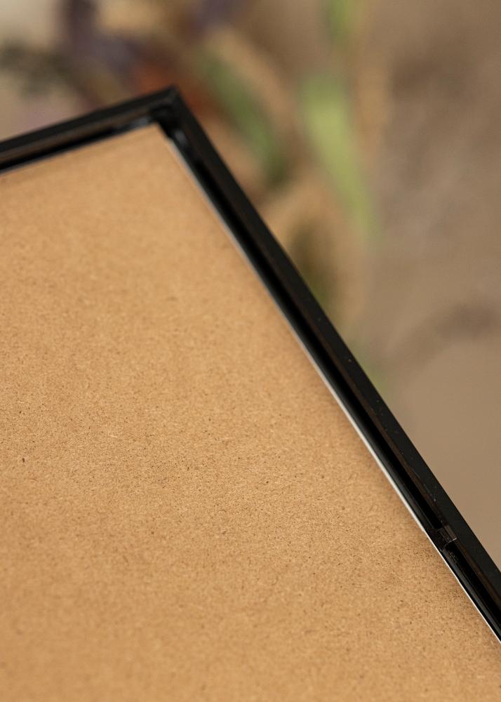 Moldura Victoria Preto 40x50 cm - Passe-partout Preto 30x40 cm