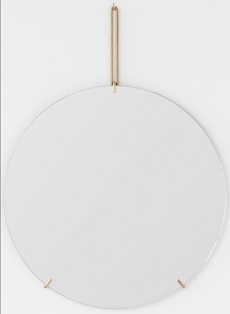 Moebe Wall Mirror Mässing 50 cm Ø