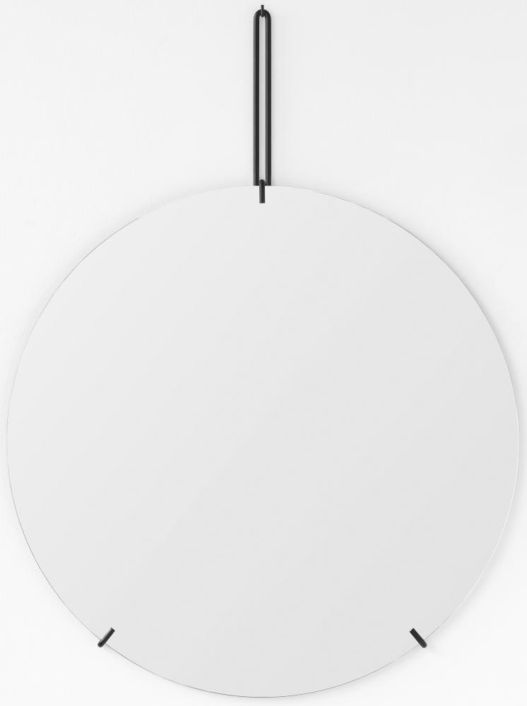 Moebe Wall Mirror Svart 70 cm Ø