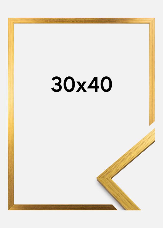 Moldura Edsbyn Dourado 30x40 cm
