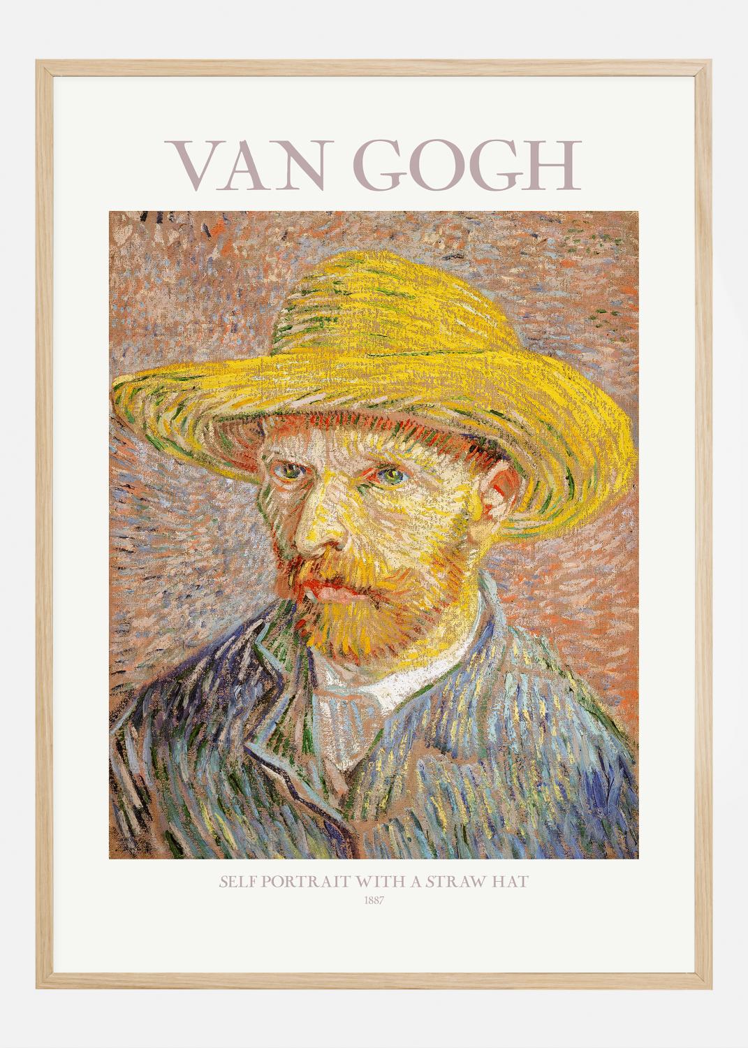 Product Image for VAN GOGH - Self Portrait With Straw Hat Póster (21x29.7 cm (A4))