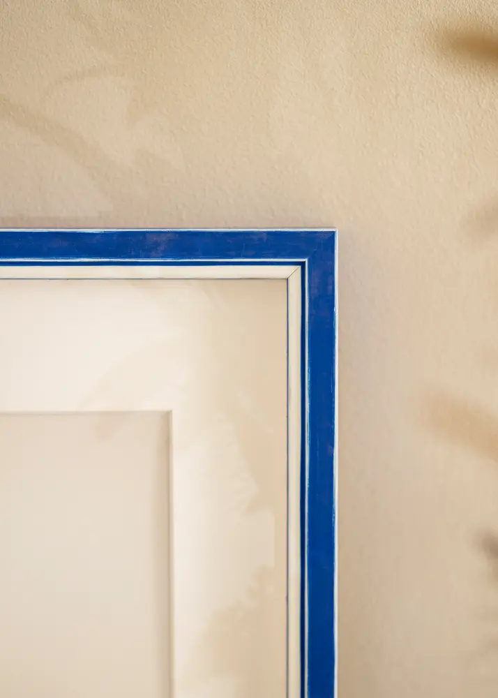 Moldura Diana Vidro acrílico Azul 59,4x84 cm (A1)