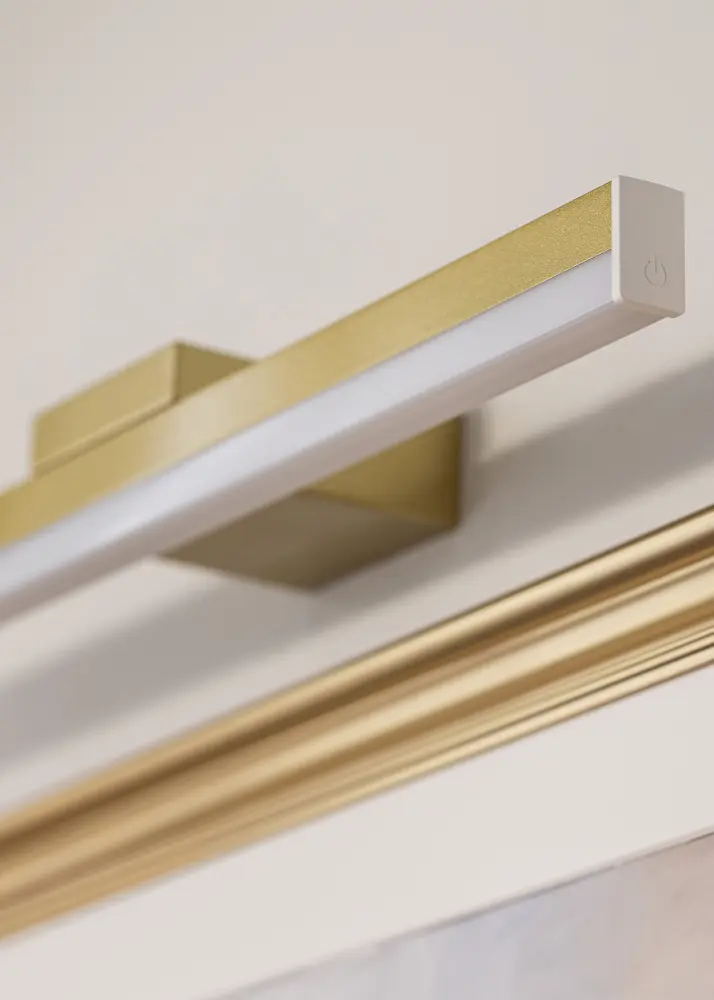 KAILA Glimmer Iluminação de Quadros a Pilhas 55 cm - Dourado