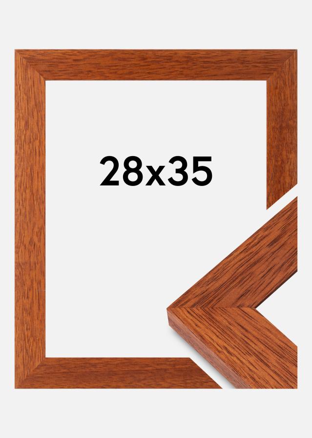 Moldura Juno Vidro acrílico Cereja 28x35 cm