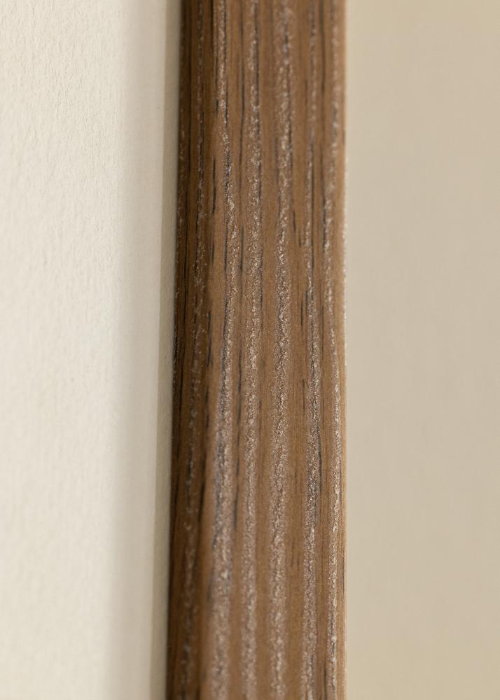 Moldura Fiorito Vidro acrílico Carvalho-escuro 40x50 cm