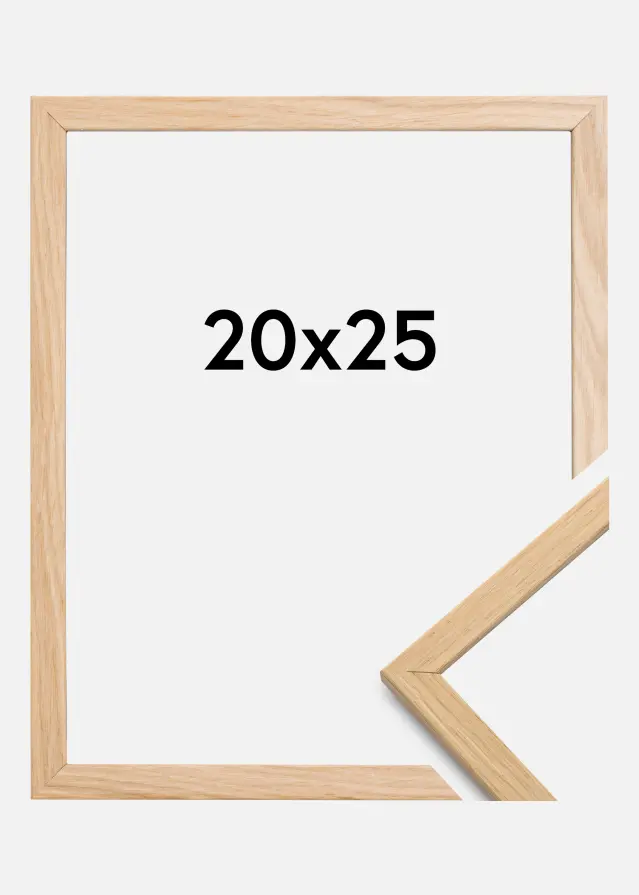 Moldura Edsbyn Vidro acrílico Carvalho 20x25 cm