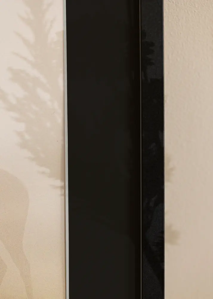 Moldura Trendy Preto 50x60 cm - Passe-partout Preto 40x50 cm