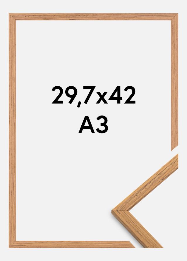 Moldura Edsbyn Vidro acrílico Teca 29,7x42 cm (A3)