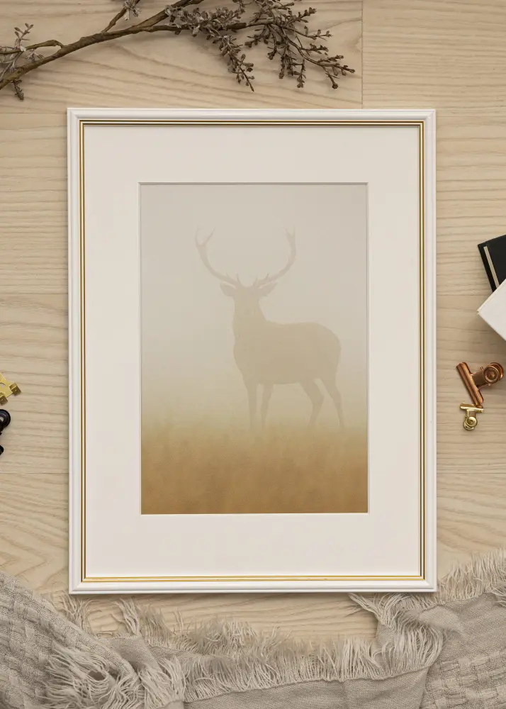 Moldura Classic Branco 18x24 cm