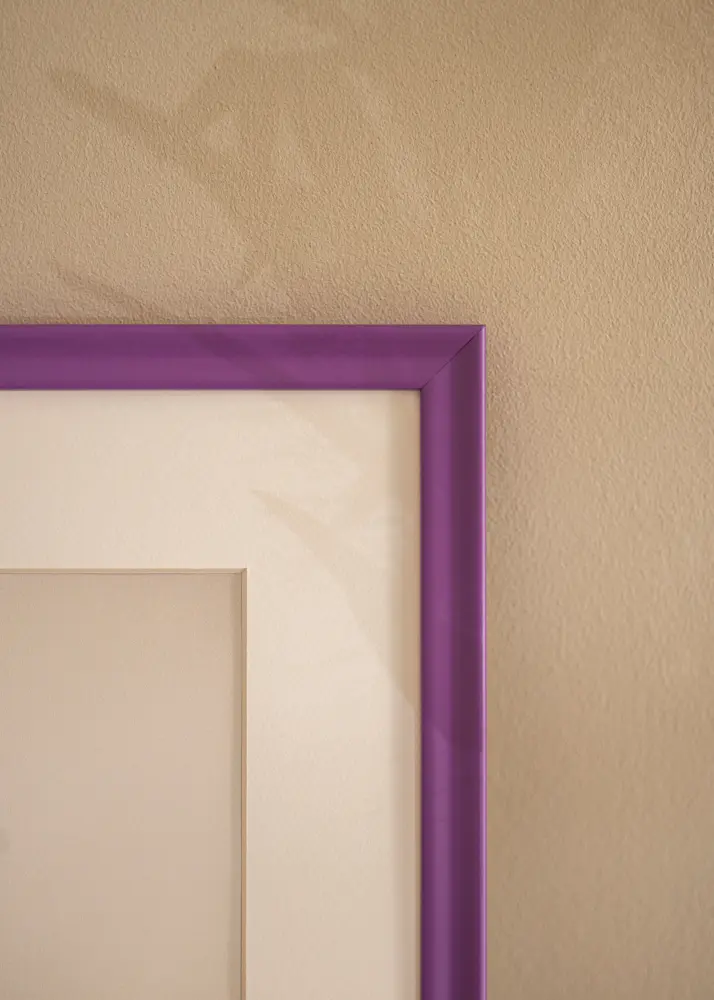 Moldura Vince Roxo - Tamanho personalizável
