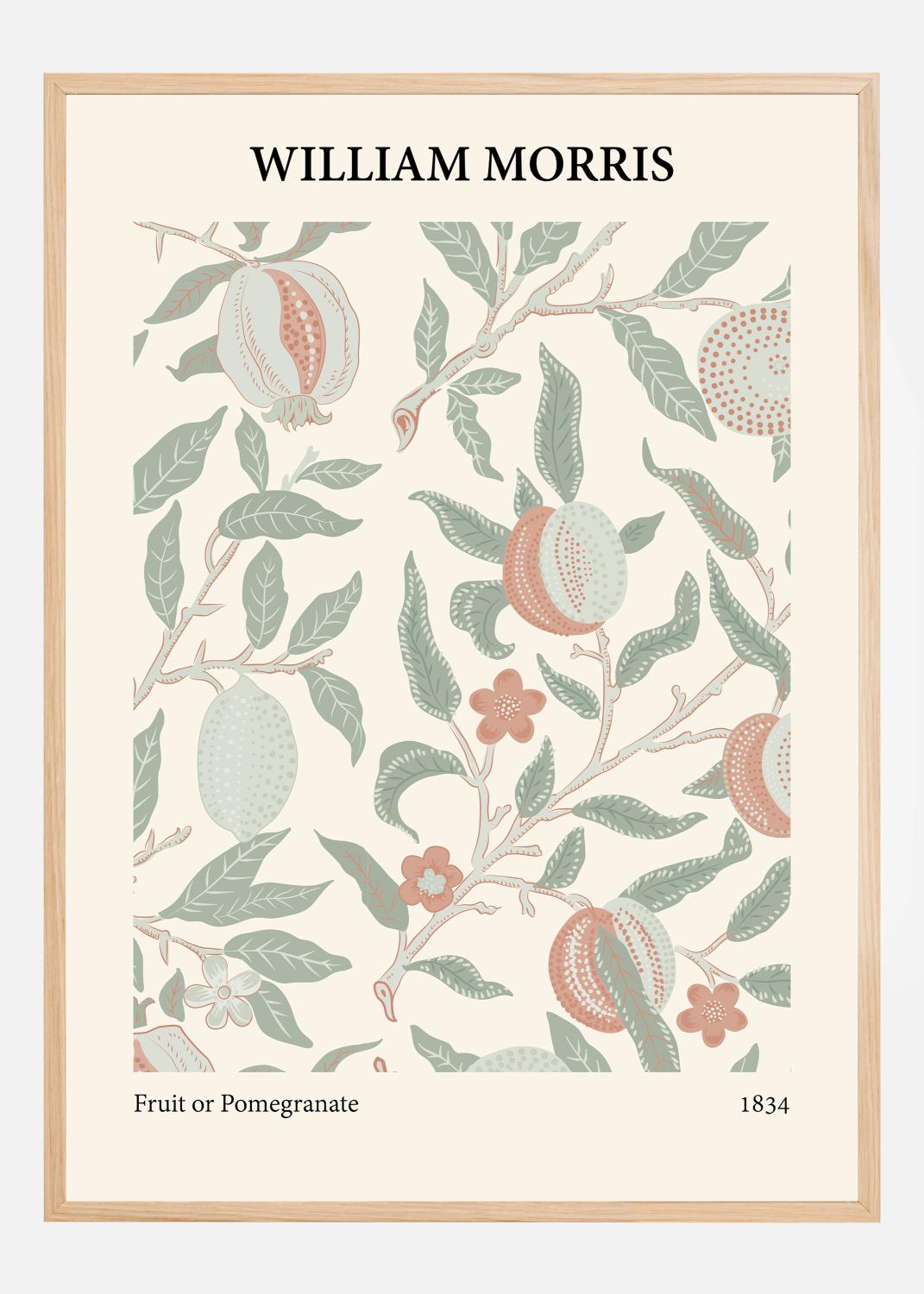 Product Image for William Morris - Fruit or Pomegranate 4 Póster (21x29.7 cm (A4))