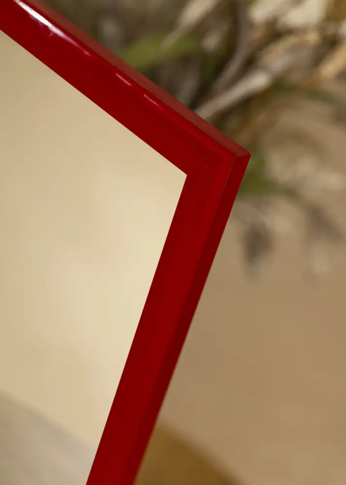 Espelho Dorset Vermelho - Tamanho personalizável