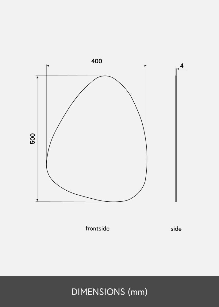 KAILA Espelho Shape I 40x50 cm