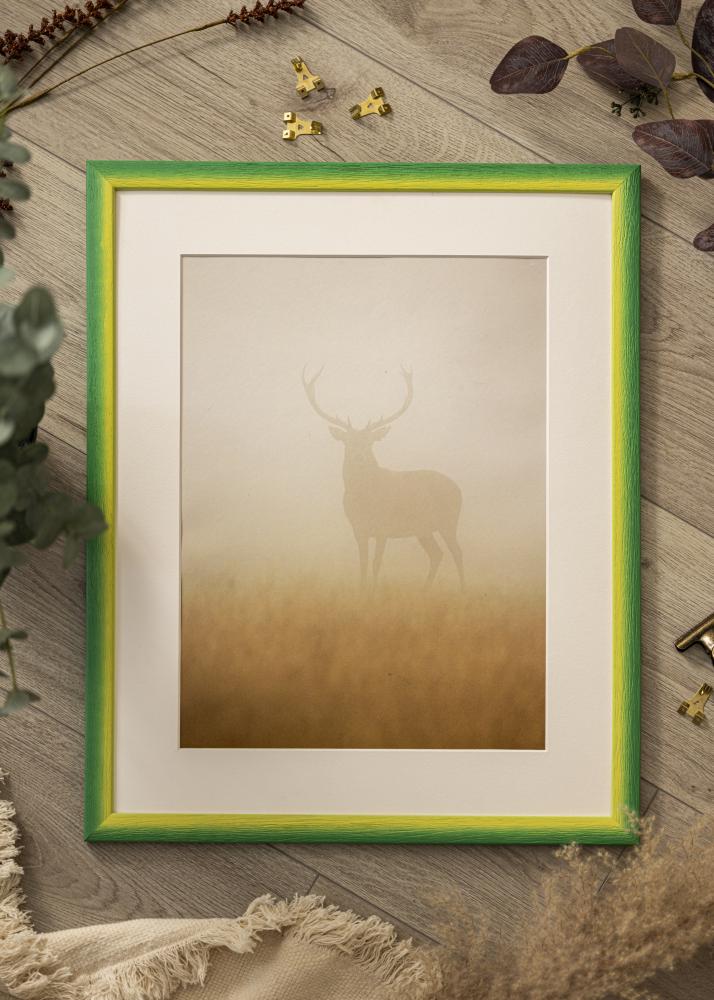 Moldura Cornwall Verde - Tamanho personalizável