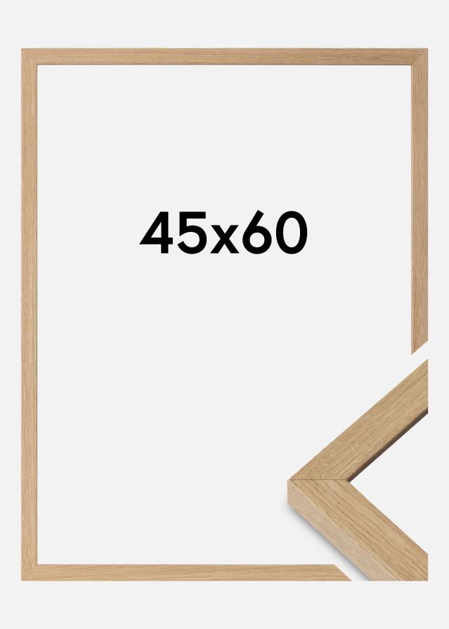 Moldura Hermes Vidro acrílico Natural Oak 45x60 cm