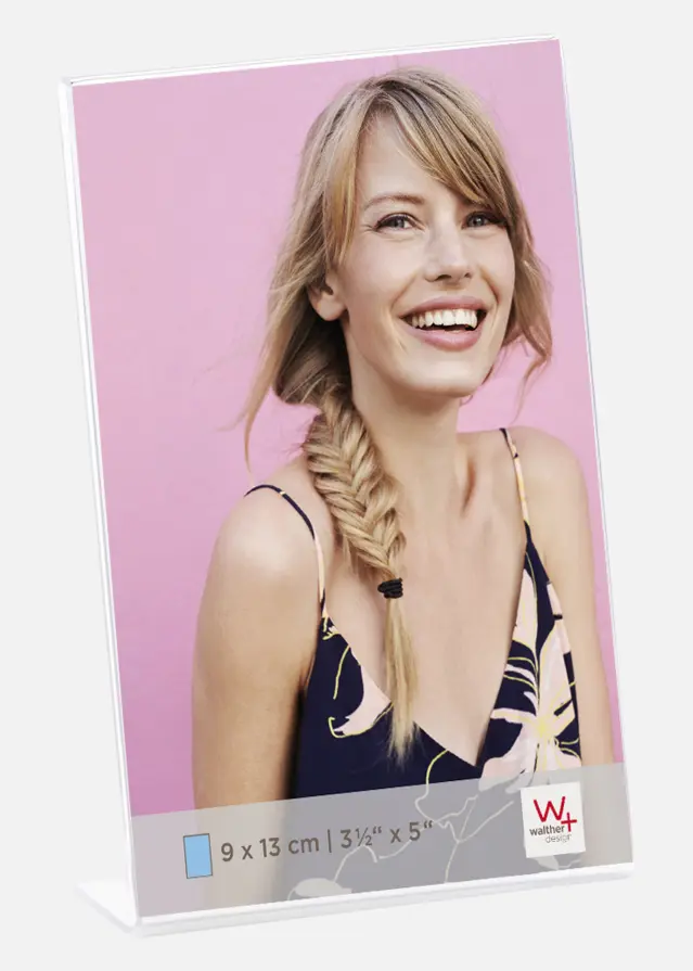 Moldura Arty Formato Vertical Vidro Acrílico 9x13 cm