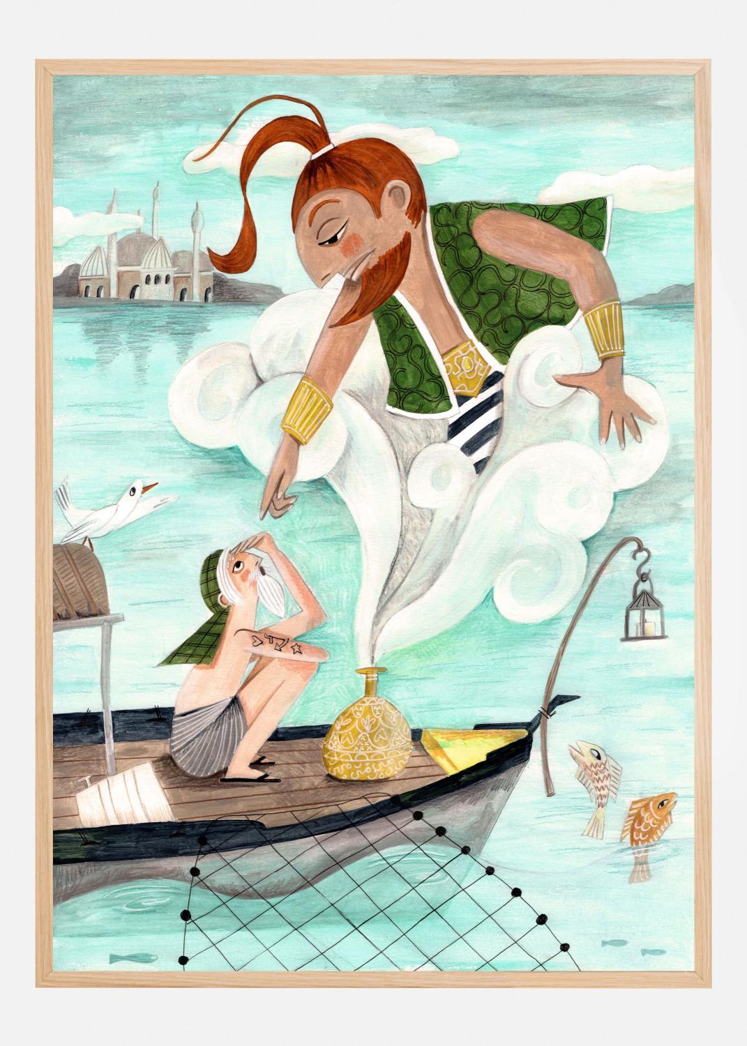 Product Image for The Fisherman and the Jinni Póster (21x29.7 cm (A4))