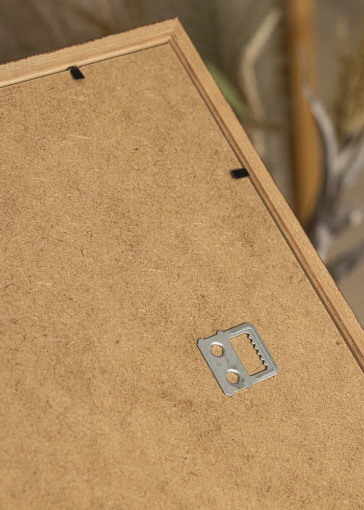 Moldura Horndal Vidro acrílico Nogueira 35x35 cm