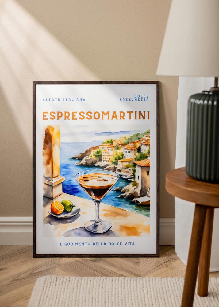 Moldura Galant Nogueira 42x59,4 cm (A2)