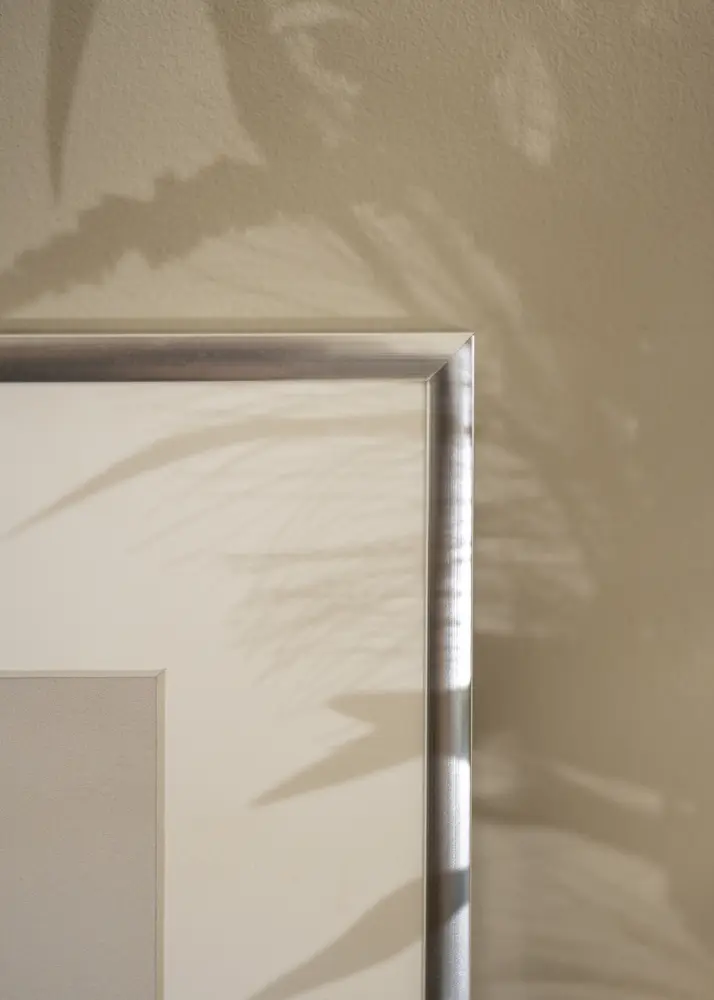 Moldura Póster Frame Aluminum Prateado 21x29,7 cm (A4)