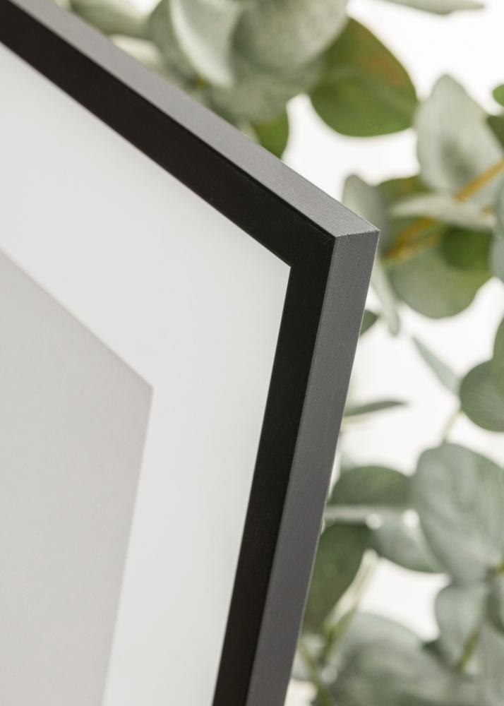 Moldura Edsbyn Vidro acrílico Preto 9x11 cm