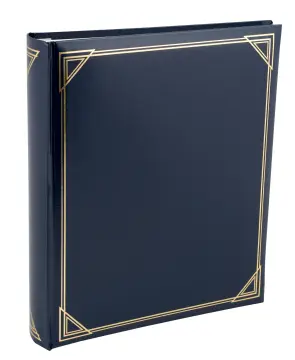 Henzo Promo Álbum Azul - 29x33 cm (100 Páginas brancas / 50 folhas)
