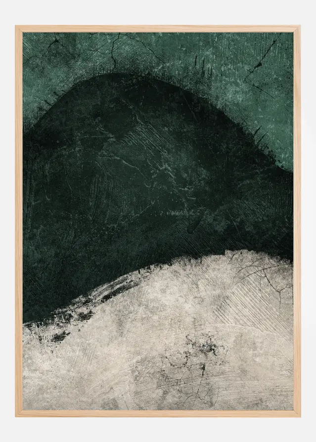 Midnight Emerald No3 Póster