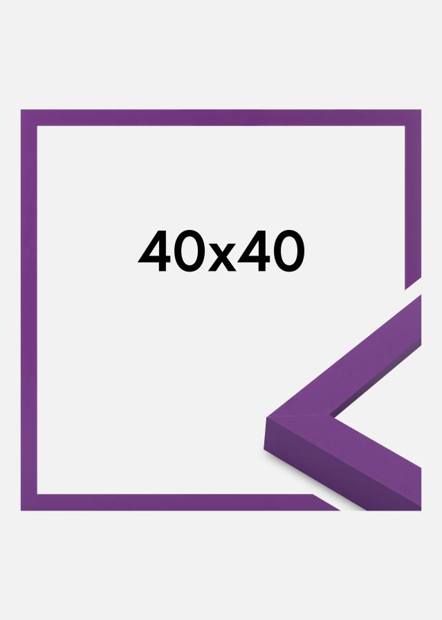 Moldura Selection Vidro acrílico Deep Lilac 40x40 cm