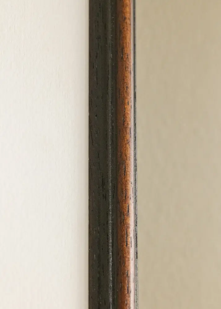 Moldura Horndal Vidro acrílico Nogueira 20x20 cm