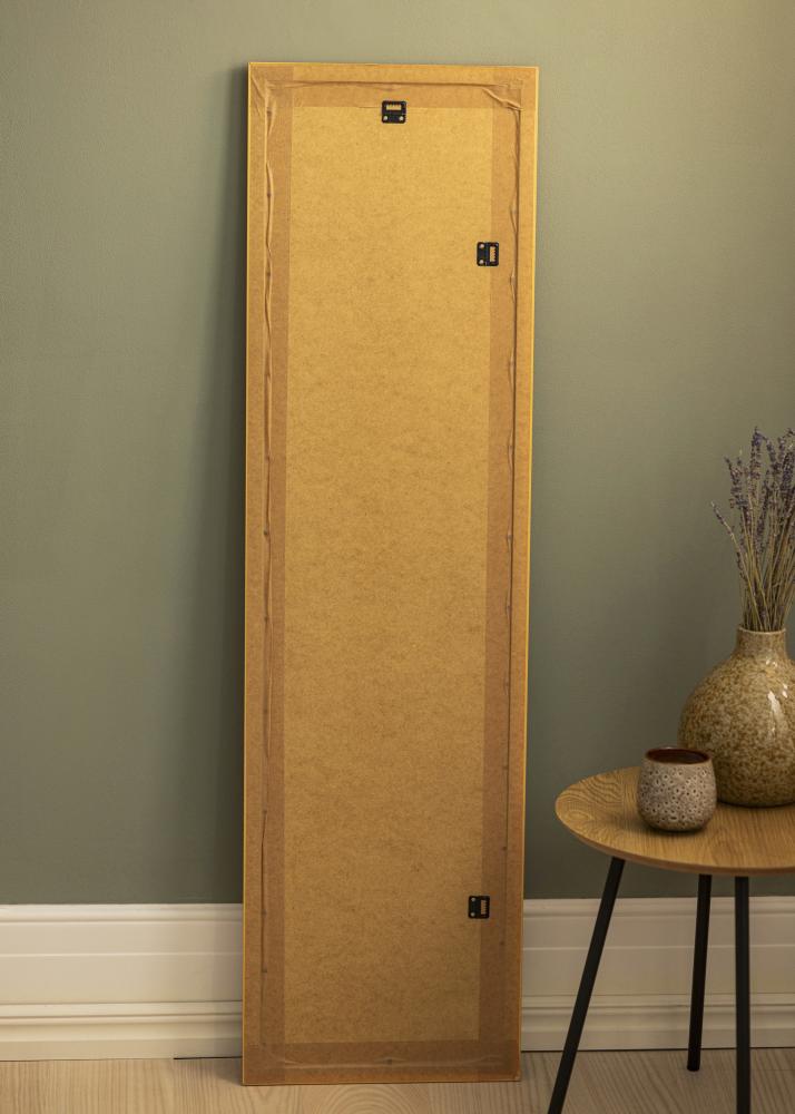 Espelho Nostalgia Dourado 35x125 cm