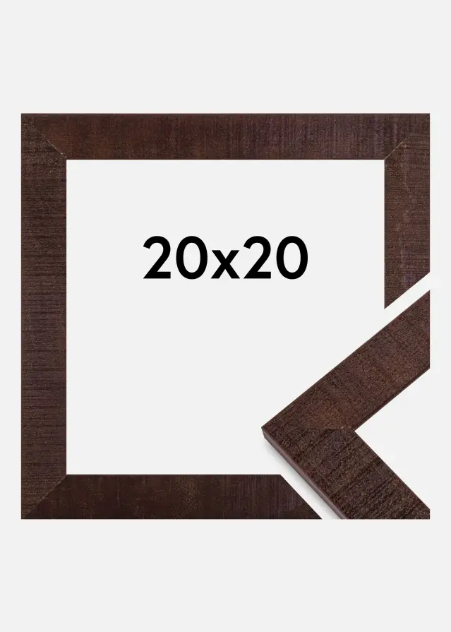Moldura Home Nogueira 20x20 cm