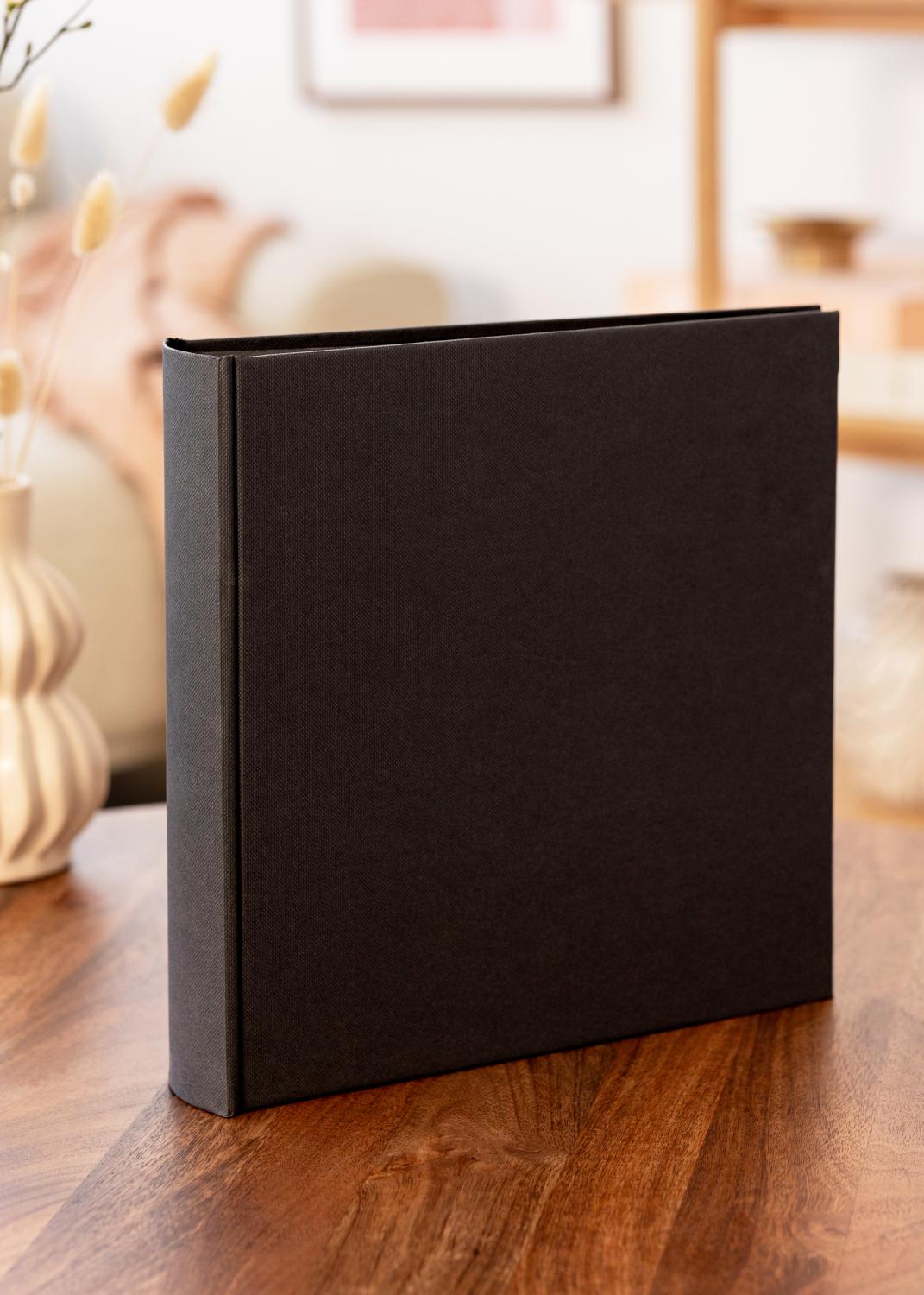 Product Image for Wiro Álbum Preto - 30x30 cm (100 Páginas pretas / 50 folhas)