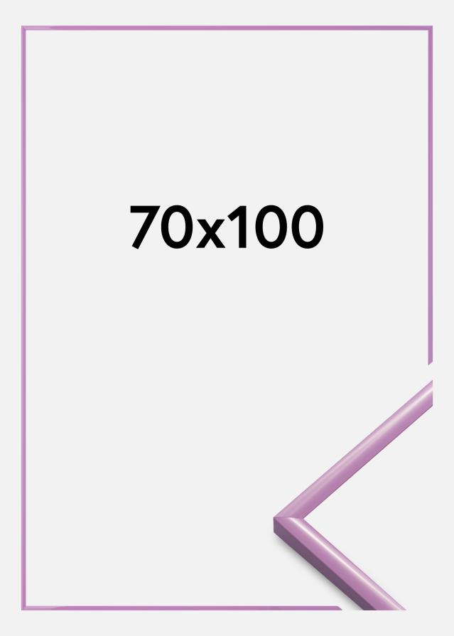 Moldura New Lifestyle Vidro acrílico Roxo-claro 70x100 cm