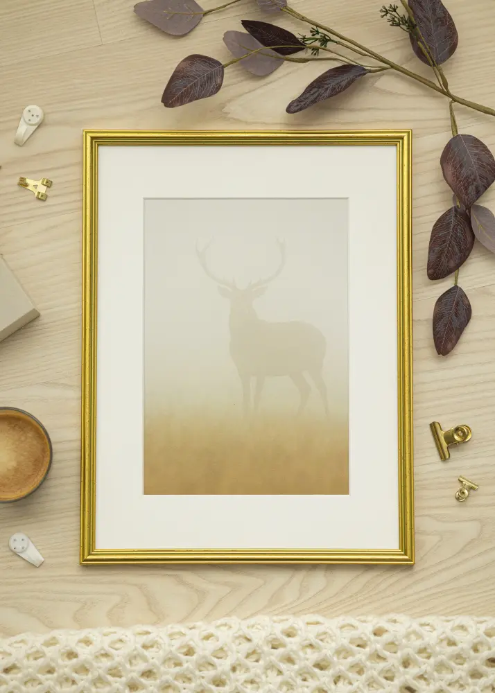 Moldura Classic Dourado 13x18 cm