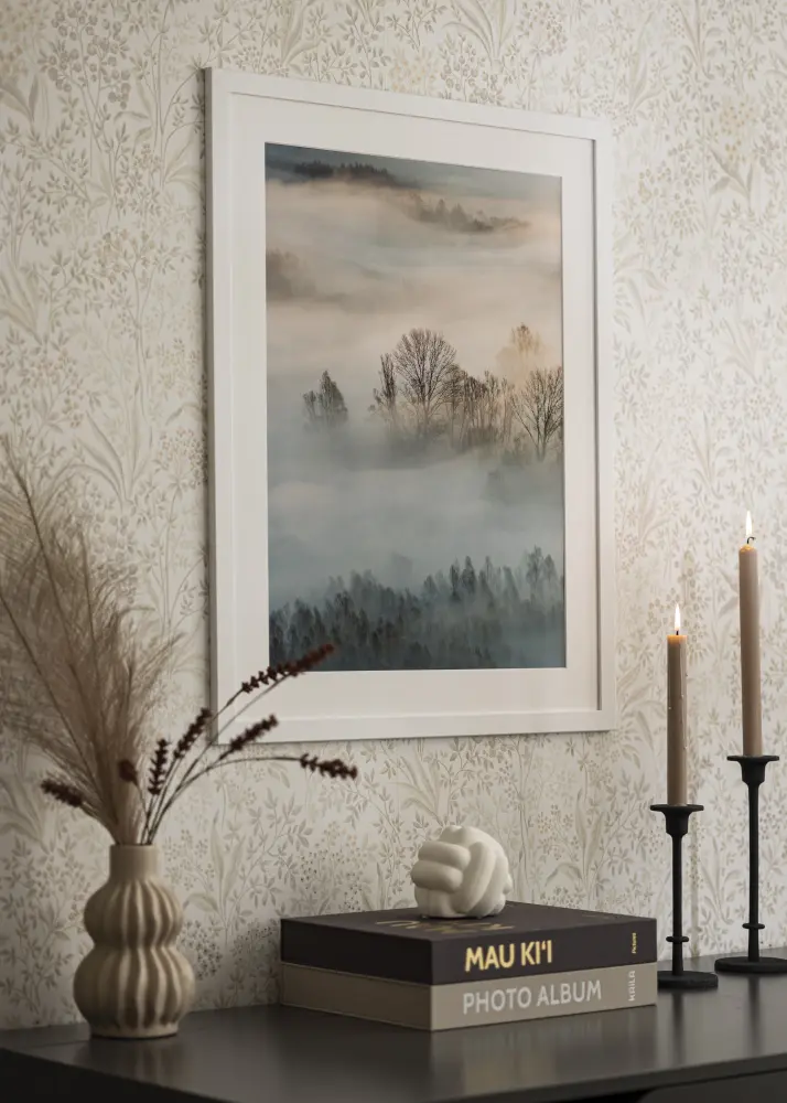Moldura Trendline Branco - Tamanho personalizável
