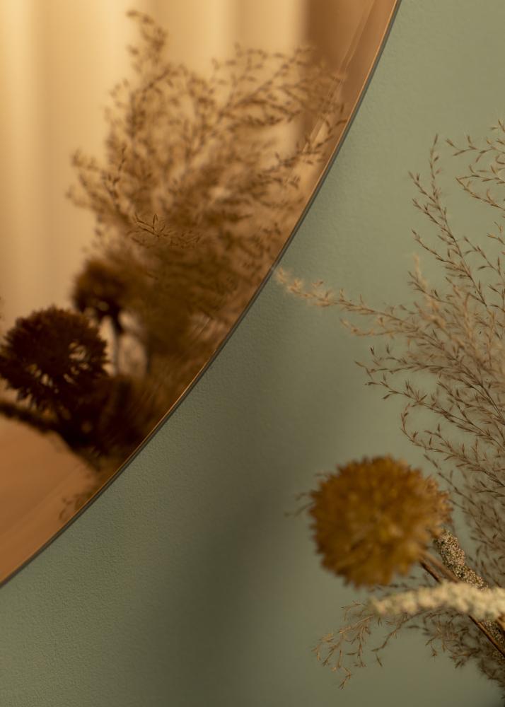 KAILA Redondo Espelho Rose Gold Deluxe 70 cm Ø