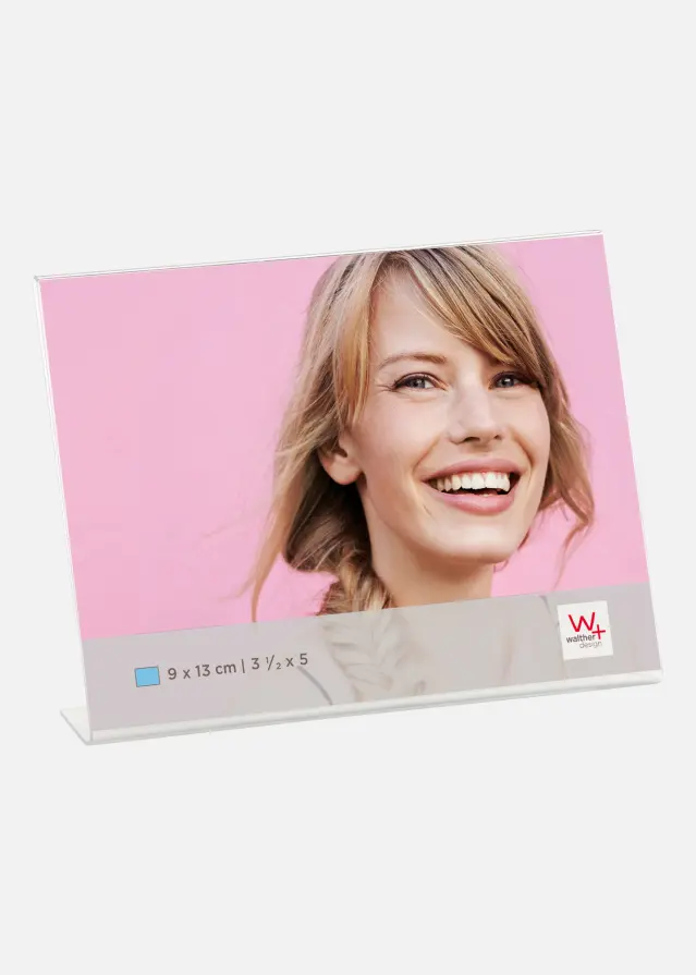 Moldura Arty Formato Horizontal Vidro Acrílico 9x13 cm