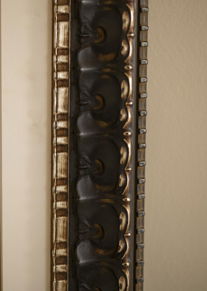 Moldura Skokloster Preto - Tamanho personalizável